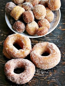 Pumpkin Apple Cider Donuts